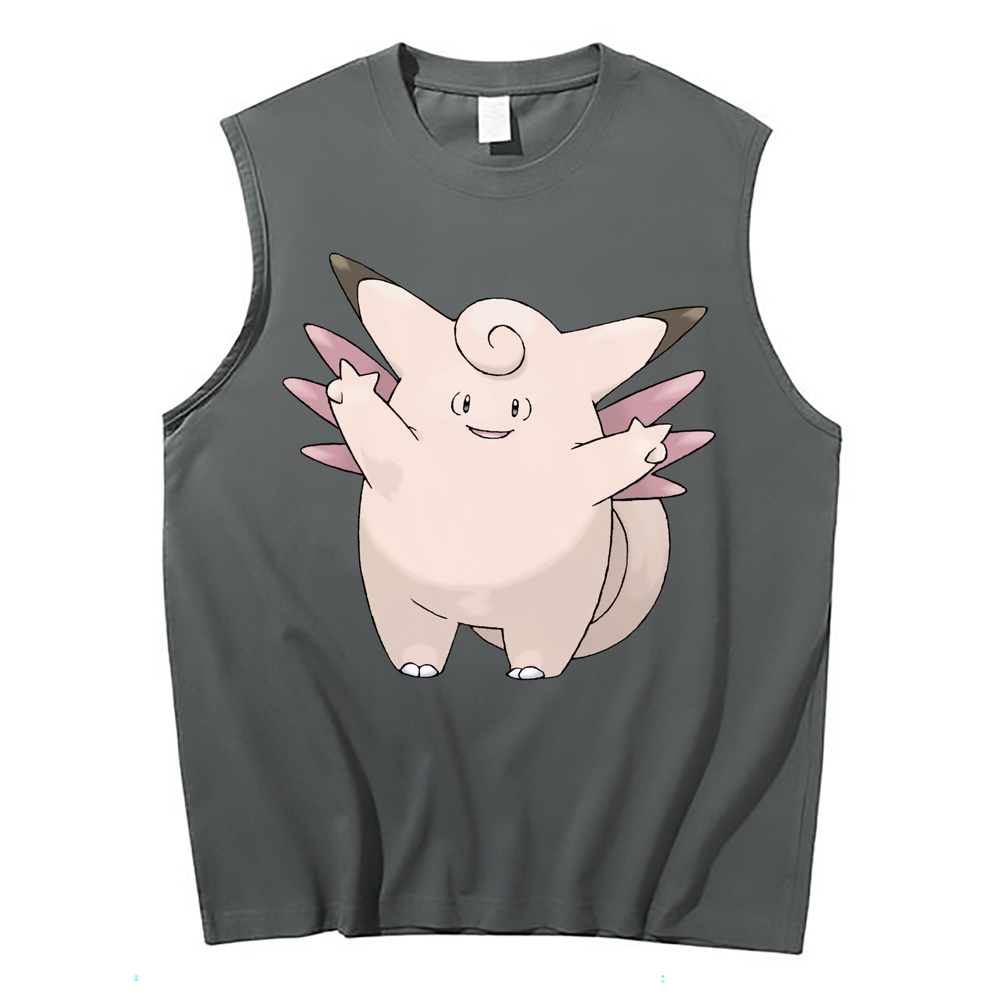 （画像用） ポケットモンスター Pokémon コットン100％タンクトップ（フロントプリント）